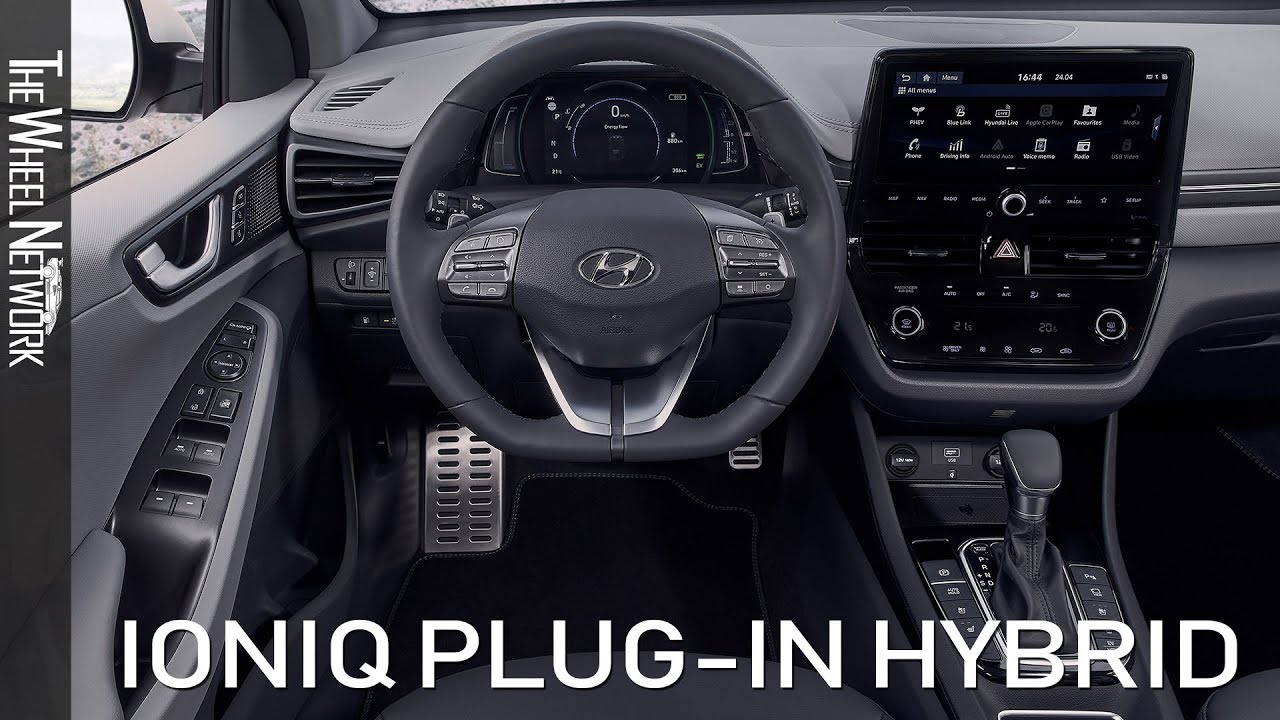 wrijving snelheid geïrriteerd raken The new Hyundai Ioniq Plug-in Hybrid Interior (EU Spec) - YouTube