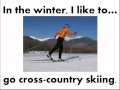 Learn English Winter Activities/Sports