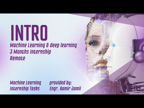 Intro to machine learning internship tasks| Free Education | Top videos | subscribe please