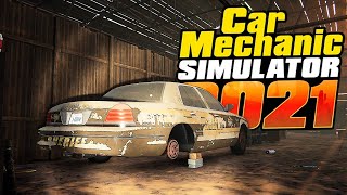 First Barn Find In Car Mechanic Simulator 2021