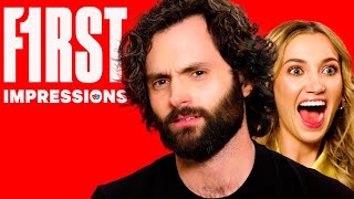 Penn Badgley Acts Out An ICONIC Joe Goldberg Line From YOU | First Impressions | @LADbible