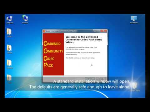 Como fazer o download e instalação e configuração CCCP Codec Pack