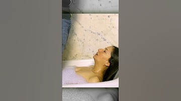 Wow😱 What a Shot! #bts #shorts #bathtub #girl