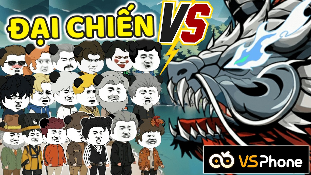 THNE PHÁT HIỆN TẤT CẢ NHÂN VẬT ĐẠI CHIẾN VỚI CÁ TRÁP RÂU BẠC TRONG CÂU CÁ VẠN CÂN.