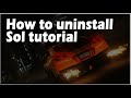 how to delete assetto corsa sol mod