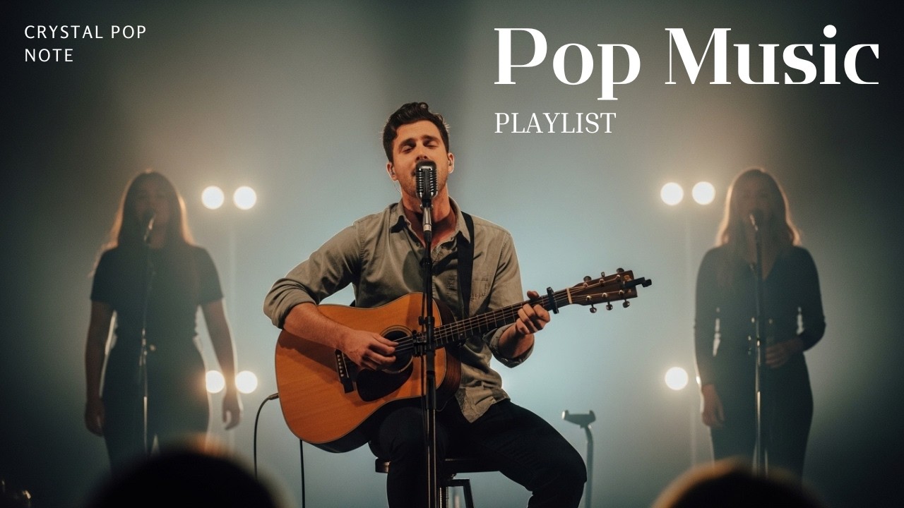 Live Pop Harmony: Elegant Guitar & Vocal Moments