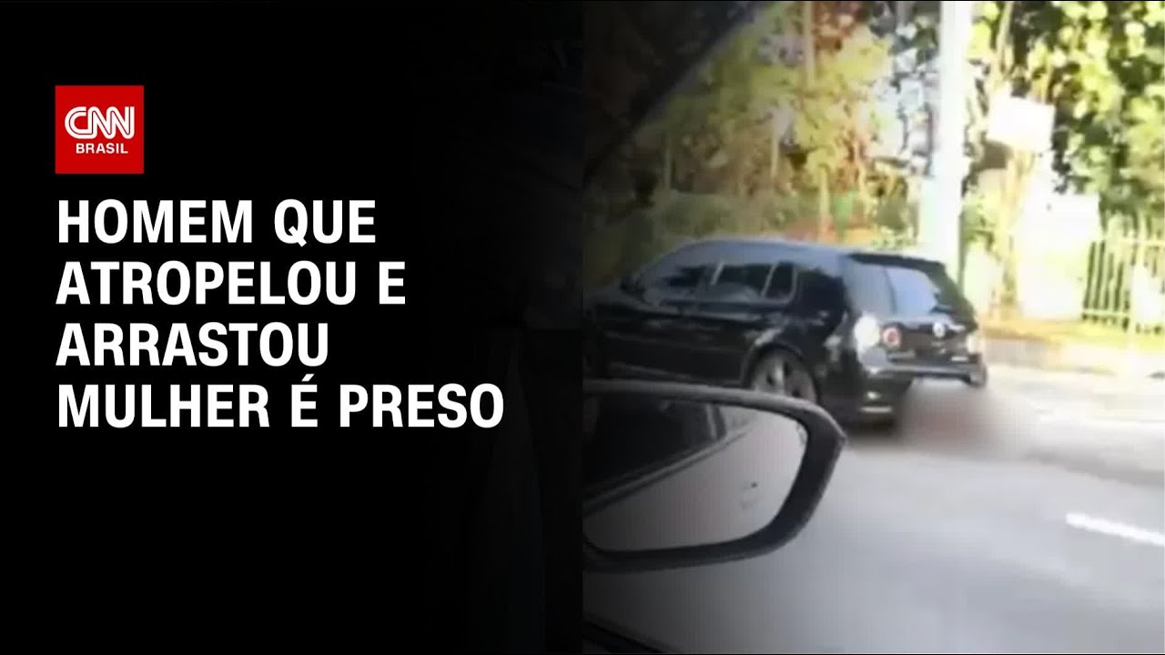 Homem que atropelou e arrastou mulher pela Marginal Tietê é preso | CNN NOVO DIA