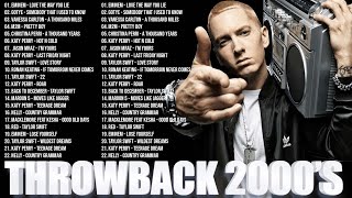 Pop hits of the 2000's playlist ~ EMINEM, Rihanna, Pitbull, Béyonce ~ 2000s Throwback Vibes