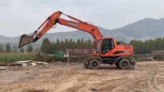 Used Doosan DH210W-7 Wheel Excavator For Sale by Used Construction Machinery 507 views 1 year ago 49 seconds