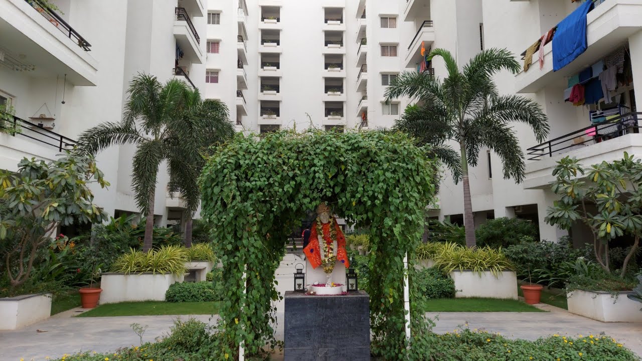 3bhk Flat for sale in Gated community Hyderabad Khajaguda YouTube