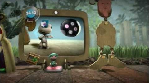 Little Big Planet (PS3) Gameplay Part 2 (The Gardens - First Steps)