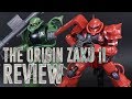 HG Zaku II [Red Comet Ver.] & Type C-6/R6 - Gundam The Origin (Review)