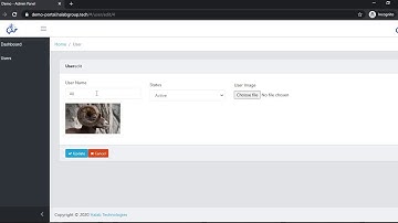 Admin Panel (Front-end: Angular & Back-end: Laravel)