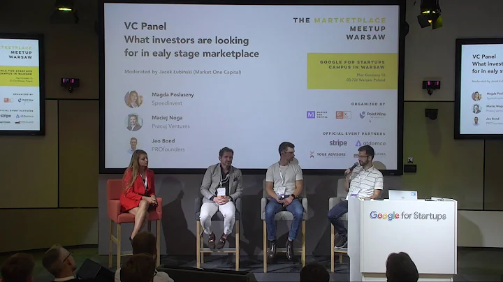 Magda Posluszny, Maciej Noga, Joe Bond in VC Panel