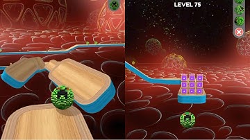 🔥🎮 Going Balls - All Levels Gameplay Android iOS (Level 75) #goingballs