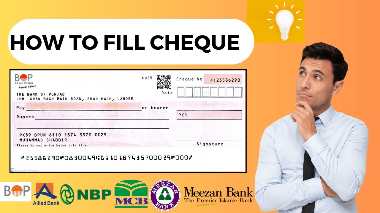 How to fill a cheque properly Mistakes in cheque filling of any bank