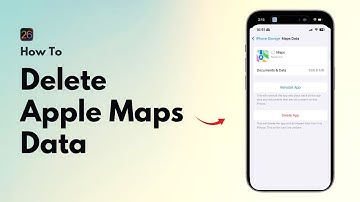 How To Delete Apple Maps Data on iPhone