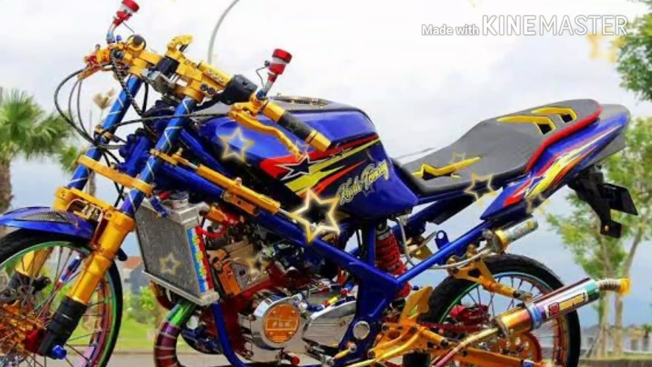 10 gambar drag motor  ninja  terkeren di indonesia YouTube