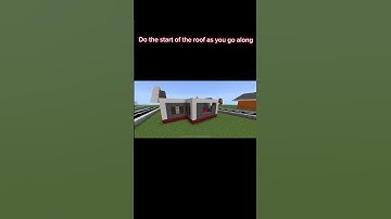 Minecraft Suburban House tutorial! #minecraft #shorts