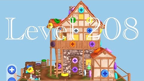 Screw Sort Jam, 3D Level 208