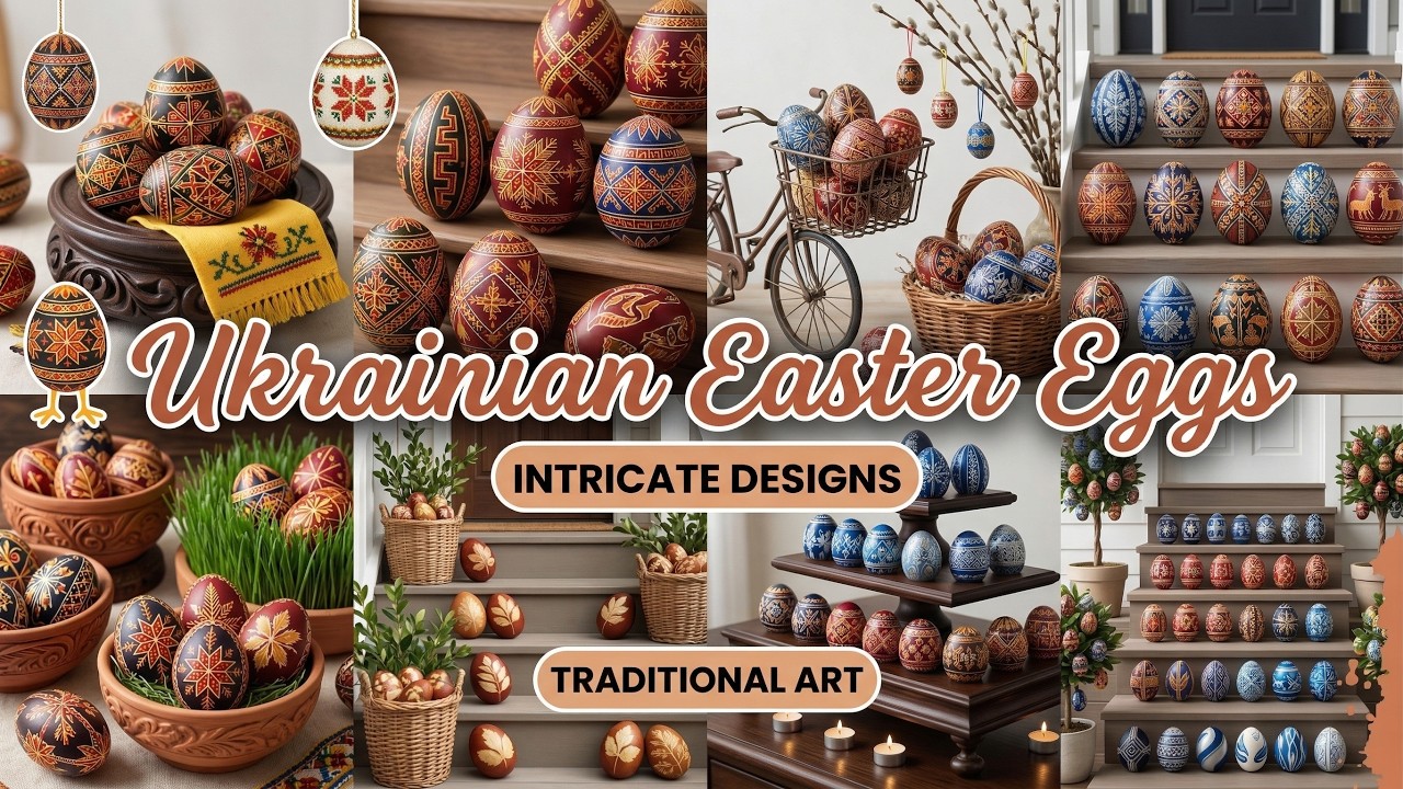 Ukrainian Easter Eggs: Stunning Pysanky Designs and Traditional Art