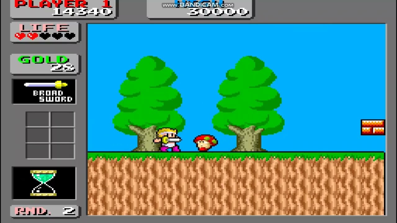 Wonder Boy in Monster Land (1987) by Sega / Westone