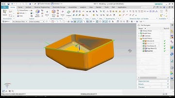 How to align a STL data and Reverse Engineering in NX Unigraphics Tutorial