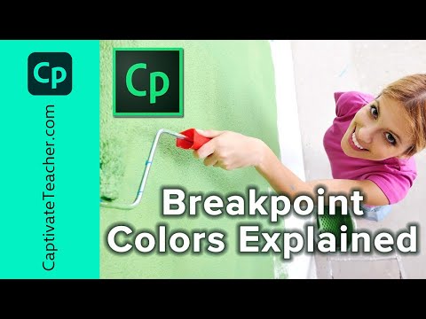 Adobe Captivate – The Color Coding Of Breakpoints Explained