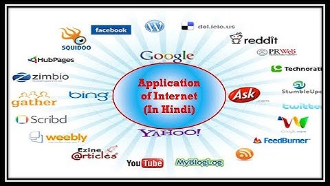 Applications Of Internet  (Hindi)