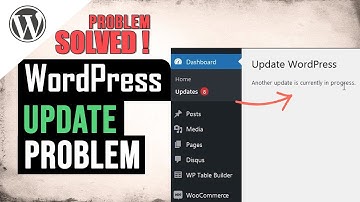 WordPress another update is currently in progress - Easy Fix