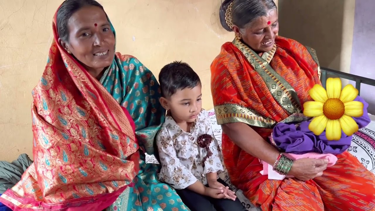 आज सासरची मंडळी आली बाळाला भेटायला💁....@Varshachoudhari