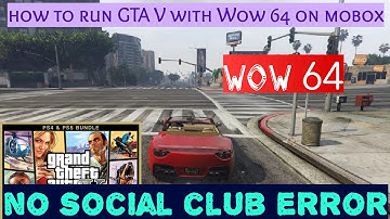 How to run GTA V with Wow64 mobox latest WaOW64 build| GTA V | mobox GTA setup