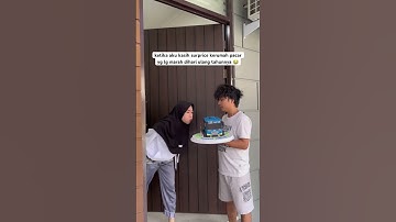 Thumbnail of padahal udah bawain kue kesukaan pacar 😭 #QgunGalyas