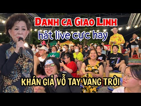 Video Danh Ca Giao Linh hát live ở tuổi 73 cực hay khiến... - youtube