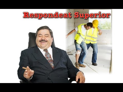 the-law-of-"respondeat-superior"-in-personal-injury-cases