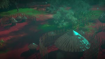 3d African village environment made in unreal 5