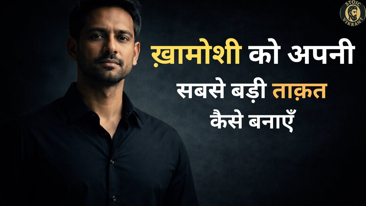 ख़ामोशी कैसे आपकी सबसे बड़ी ताक़त बन जाती है| Stoic Philosopy