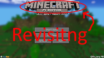 Revisiting minecraft pi edition in 2023