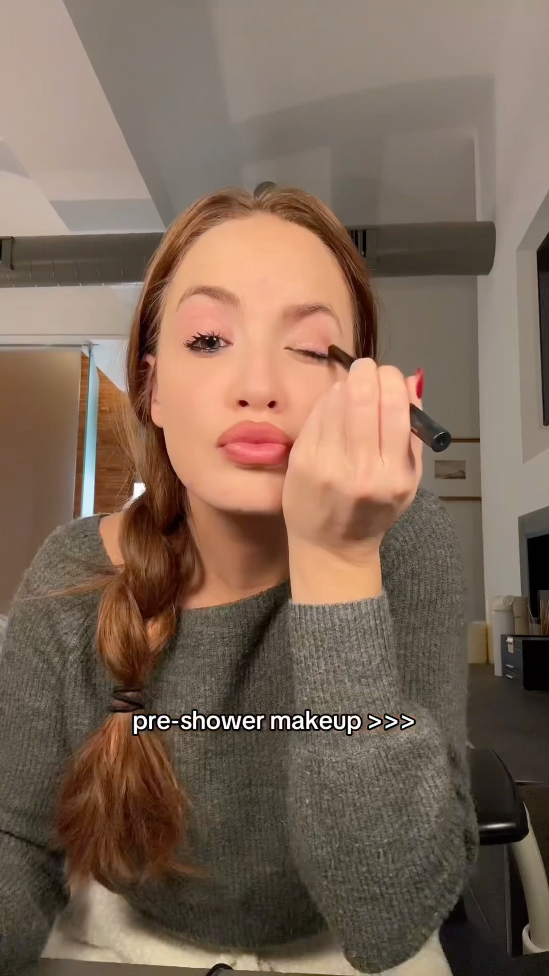 New ​⁠@ipsy means pre-makeup shower immediately. makeup just hits different right before bed ?