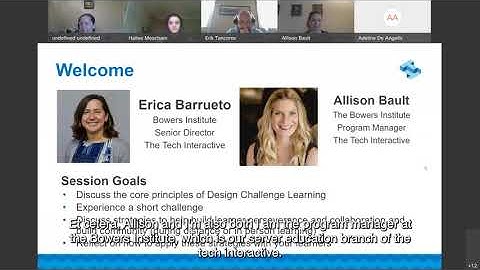 Design Challenge Learning with The Tech Interactive - Global STEM Network Training
