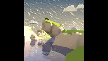 low poly islands