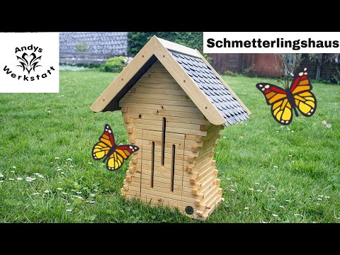 Video: Werden Schmetterlinge ein Schmetterlingshaus benutzen?