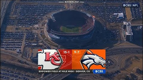 NFL on CBS intro | KC@DEN | Week 18 | 1/5/2025