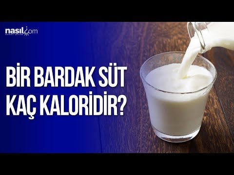 Video: Sütün Kalori Içeriği Nasıl Belirlenir