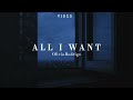 ALL I WANT - Olivia Rodrigo (LYRICS) #vibes #songlyrics