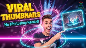 🔥 Create Viral YouTube Thumbnails with AI—No Photoshop Needed!