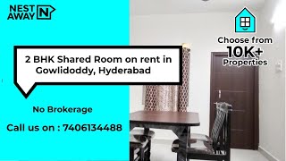 2 BHK Sharing Rooms for Men or Women in Gowlidoddy, Hyderabad screenshot 3