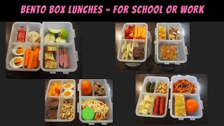 BENTO BOX LUNCH IDEAS 🍱 FOR SCHOOL OR WORK 😋 by mumlifewithmel 448 views 2 years ago 11 minutes, 50 seconds
