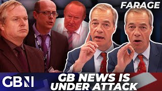 Nigel Farage's SCATHING message to Andrew Neil, Adam Boulton, and Nick Robinson for GB News attacks