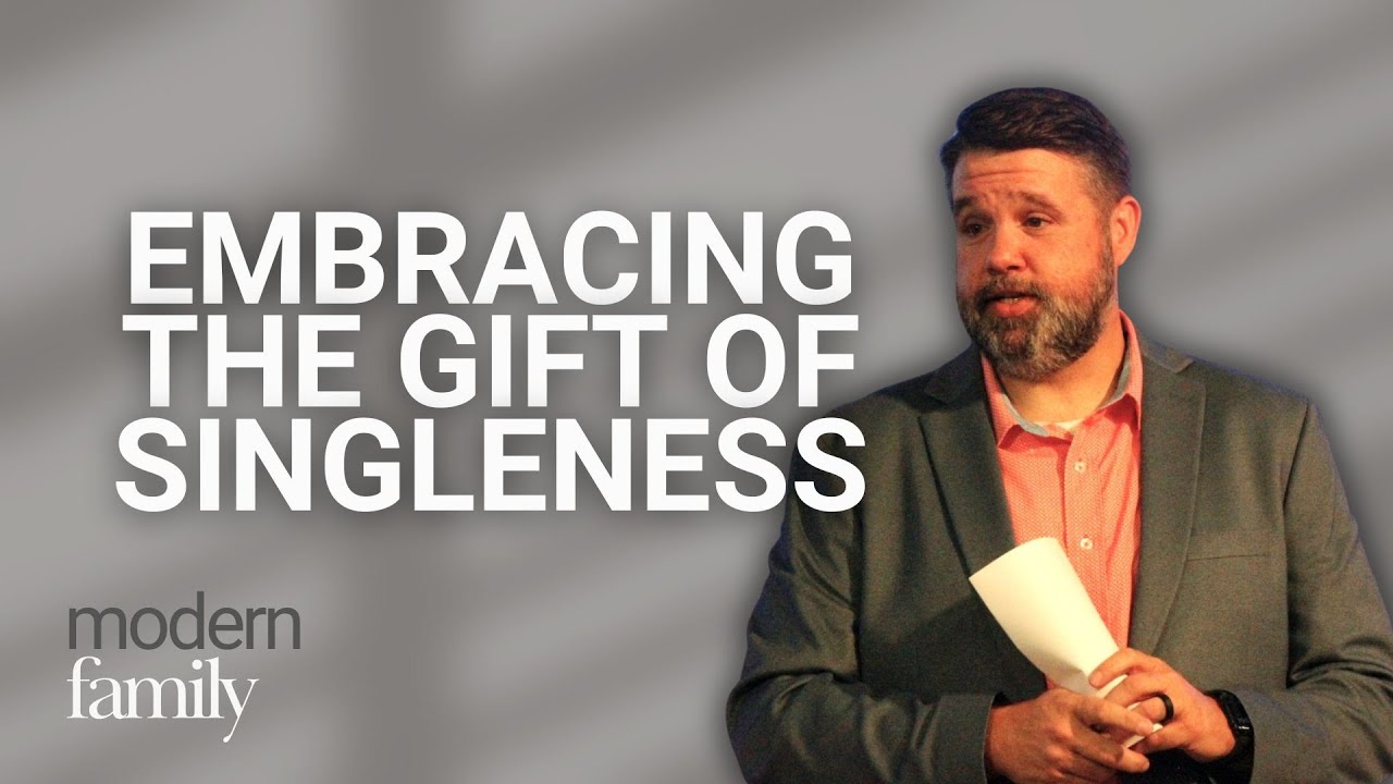 HOW TO EMBRACE THE GIFT OF SINGLENESS - YouTube